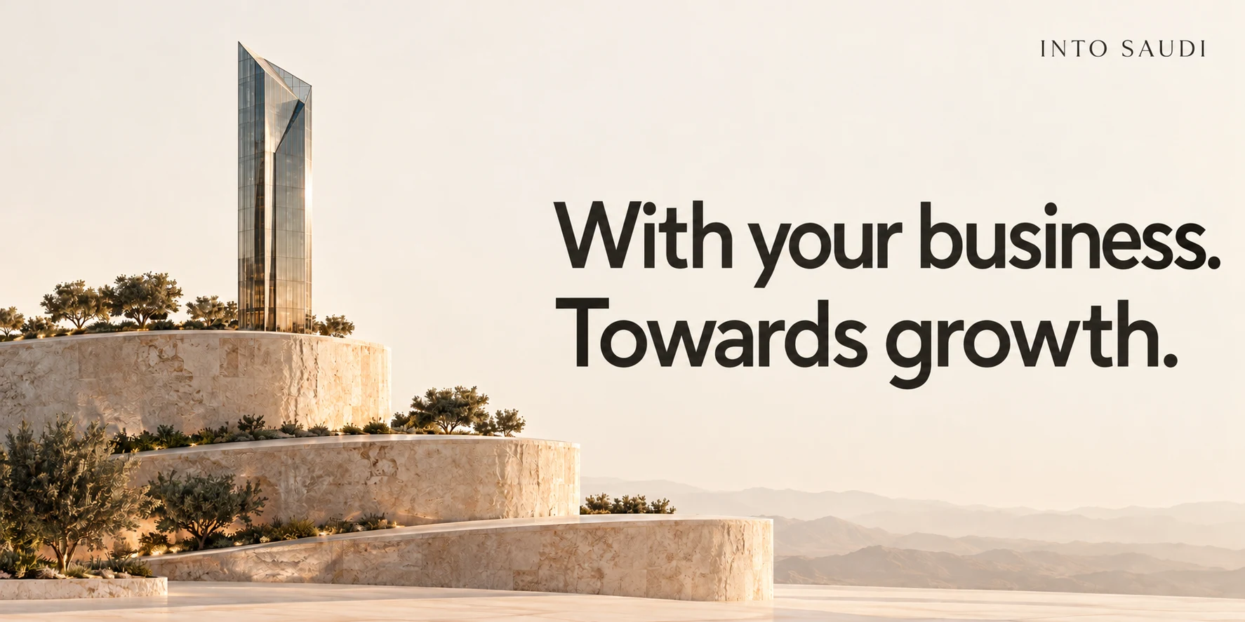 With your business. Towards growth. — Business support